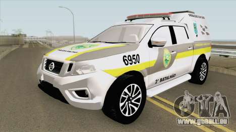 Nissan Frontier 2017 (Policia Militar) für GTA San Andreas