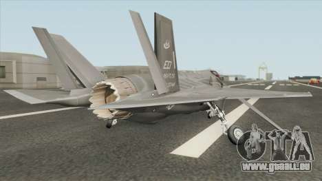 Lockheed Martin F-35A Lighting II pour GTA San Andreas