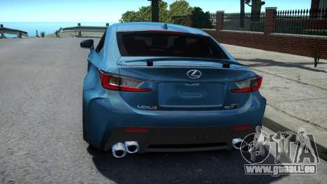 Lexus RC F pour GTA 4
