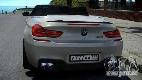 BMW M6 Convertible pour GTA 4