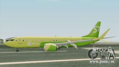 Boeing 737 MAX (S7 Airlines Livery) pour GTA San Andreas