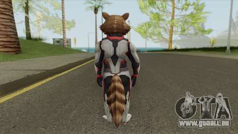 Rocket (Avengers Team Suit) für GTA San Andreas