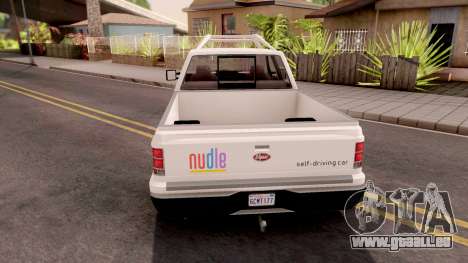 GTA V Vapid Sadler Nudle Self-Driving Car pour GTA San Andreas