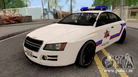 Obey Tailgater 2012 Hometown PD Style für GTA San Andreas