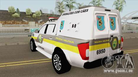 Nissan Frontier 2017 (Policia Militar) pour GTA San Andreas