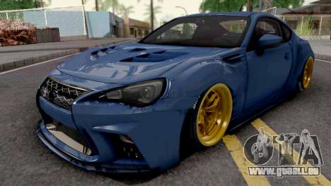 Subaru BRZ 2014 Aimgain Custom pour GTA San Andreas
