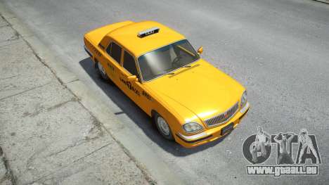 GAZ 31105 Volga Taxi 2004 LC pour GTA 4
