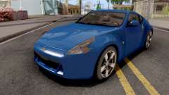 Nissan 370Z Blue für GTA San Andreas