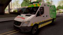 Mercedes-Benz Sprinter Ambulancia Argentina pour GTA San Andreas