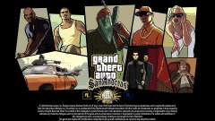 GTA SA écrans de Chargement - 15 ans anniversaire pour GTA San Andreas
