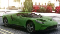 Ford GT 2017 Green für GTA San Andreas