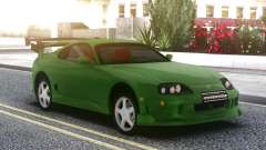 Toyota Supra Green pour GTA San Andreas