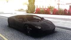 Lamborghini Aventador Black LP700-4 für GTA San Andreas