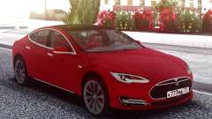 Tesla Model S Red für GTA San Andreas