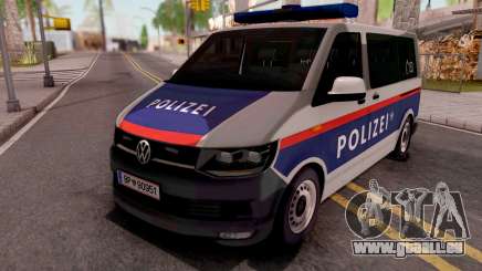 Volkswagen Transporter T6 Osterreich Polizei pour GTA San Andreas