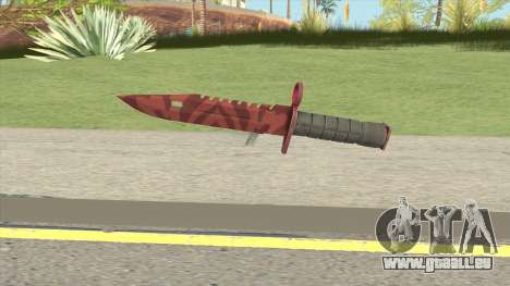 CS:GO M9 Bayonet (Slaughter) pour GTA San Andreas