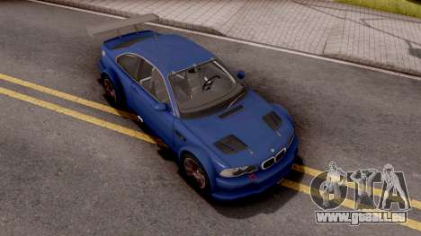 BMW M3 E46 GTR pour GTA San Andreas