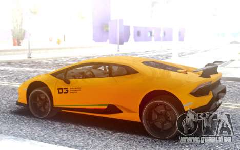 Lamborghini Huracan Performance D3 pour GTA San Andreas