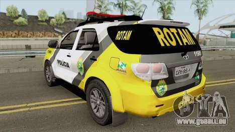 Toyota Hilux SW4 2014 ROTAM PR für GTA San Andreas