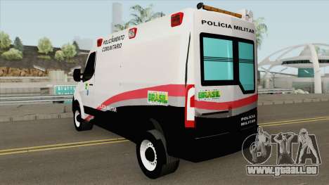 Renault Master (Base Movel PMSE) pour GTA San Andreas