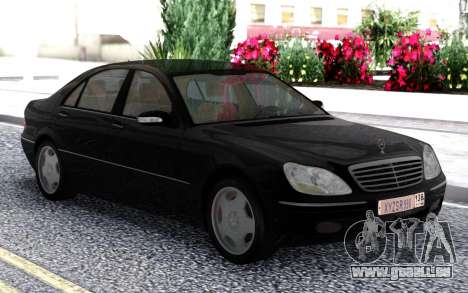 Mercedes-Benz S600 W220 pour GTA San Andreas