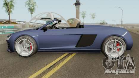 9F Cabrio V1 GTA V pour GTA San Andreas