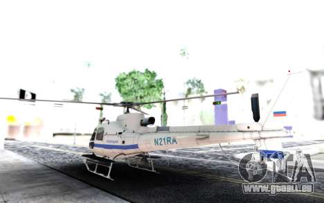 Bell 205 De La Police pour GTA San Andreas