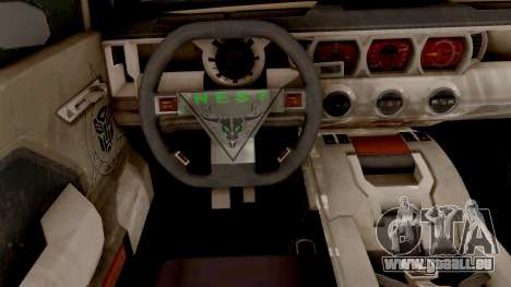 Transformers Nest Car Version 2 für GTA San Andreas