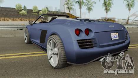 9F Cabrio V1 GTA V pour GTA San Andreas