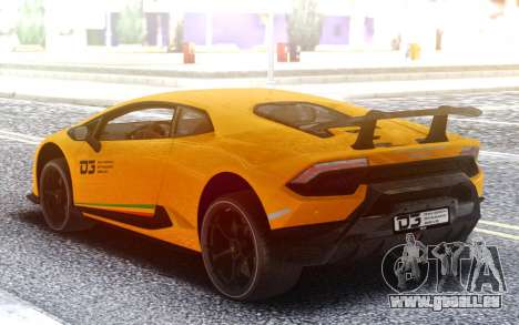 Lamborghini Huracan Performance D3 für GTA San Andreas