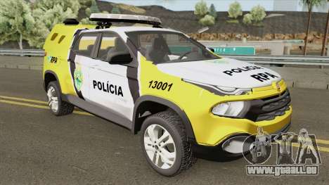 Fiat Toro (Policia Militar) für GTA San Andreas