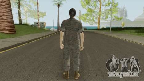 GTA Online Random Skin 29 (Female U.S. Miltary) für GTA San Andreas