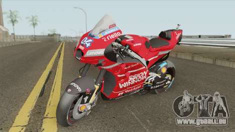 Ducati Desmosedici GP19 Andrea Dovizioso pour GTA San Andreas