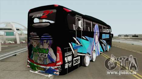 Jetbus 2 SHD (6 Wheel) für GTA San Andreas
