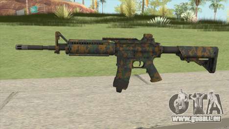 Warface M4A1 (Woodland) für GTA San Andreas
