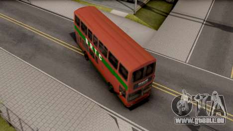 BRTC Double Decker Bus pour GTA San Andreas
