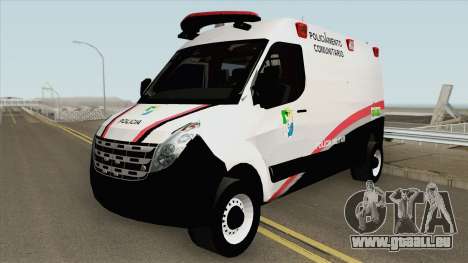 Renault Master (Base Movel PMSE) pour GTA San Andreas