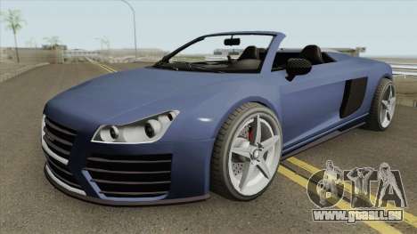 9F Cabrio V1 GTA V pour GTA San Andreas