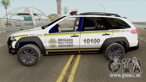 FIat Palio Weekend (Brigada Militar) pour GTA San Andreas