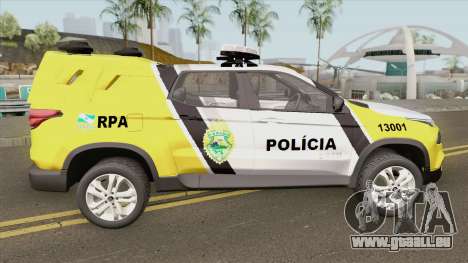 Fiat Toro (Policia Militar) für GTA San Andreas