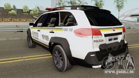 FIat Palio Weekend (Brigada Militar) pour GTA San Andreas