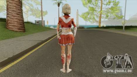 Zombie Cheerleader From Into The Dead für GTA San Andreas