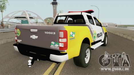 Chevrolet S10 (Policia Militar) pour GTA San Andreas