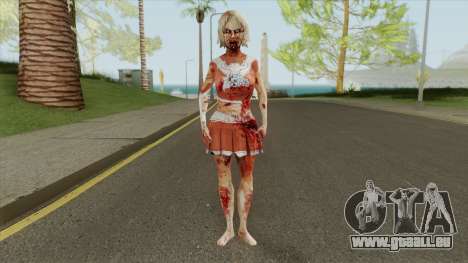 Zombie Cheerleader From Into The Dead für GTA San Andreas