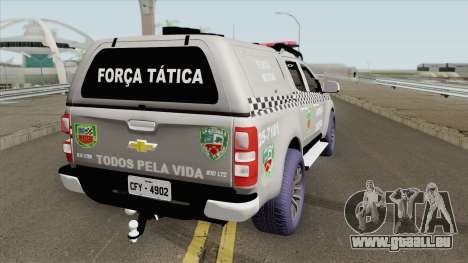 Chevrolet S-10 2015 (Forca Tatica Nova Potagem) für GTA San Andreas