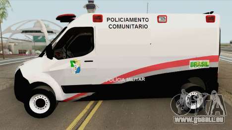 Renault Master (Base Movel PMSE) pour GTA San Andreas