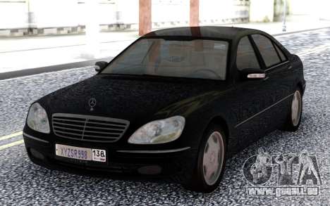 Mercedes-Benz S600 W220 pour GTA San Andreas