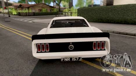 Ford Mustang Fastback 1969 Fast and Furious 6 für GTA San Andreas
