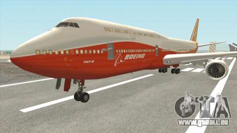 Boeing 747-8i (Boeing House Sunrise) pour GTA San Andreas