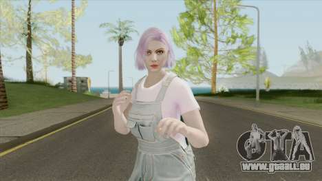 GTA Online Random Skin 28 (Aesthetic Girl) pour GTA San Andreas